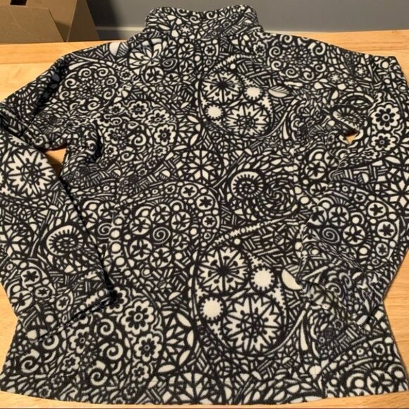 Girls Printed Columbia Zip Up Jacket Size Large - Picture 7 of 13